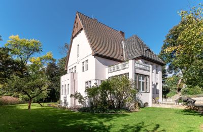 Historic Villa for sale 13465 Frohnau, Berlin,, Rückseite mit Terrasse 