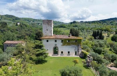 Historic properties, Historic Villa near Florence with Tower, Gardens and Panoramic Views