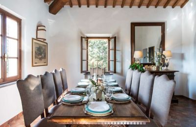 Historic Villa for sale Torrenieri, Tuscany, Dining room