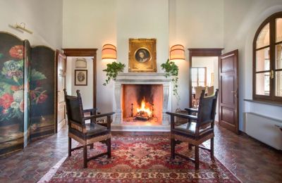 Historic Villa for sale Torrenieri, Tuscany, Living Area