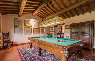 Country property for sale Pistoia, Tuscany, Billiard room