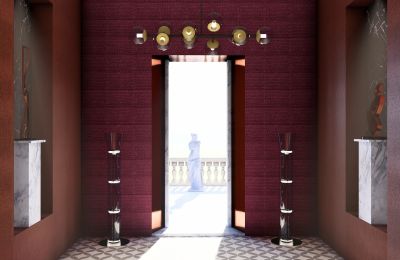 City palace for sale Mozzagrogna, Piazza San Rocco, Abruzzo, Visualization