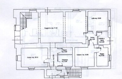 Property Città della Pieve, Floor plan 2