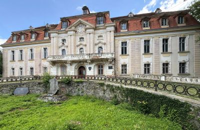 Castle for sale Roztocznik, Pałac w Roztoczniku, Lower Silesia,, Front view
