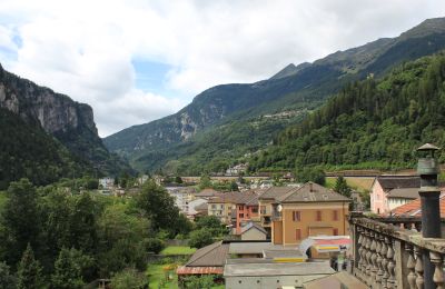 Historic Villa for sale Faido, Ticino, vista panoramica