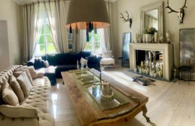 Manor House for sale Role, Pomerania, Fireplace