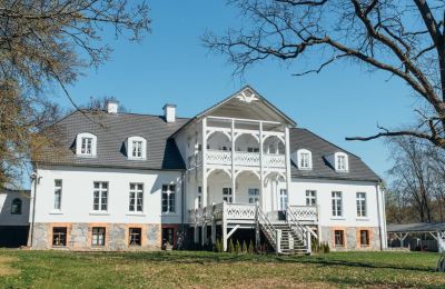 Manor House for sale Role, Pomerania, Back view