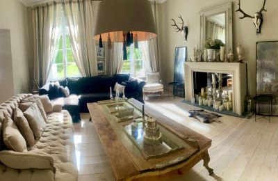 Manor House for sale Role, Pomerania, Fireplace