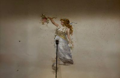 Urban palace for sale Ribera, Roma 37, Sicily, Affresco su soffitto