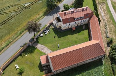 Manor house for sale Brandenburg, Drone view