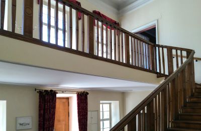 Castle for sale Siedlec, Pałac w Siedlcu, Greater Poland, Grand staircase