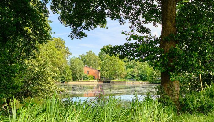Renovated Water Mill with Designer Touch and Private Lake