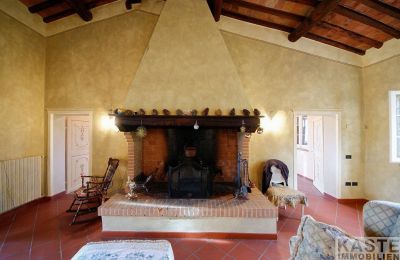 Country home for sale Rivalto, Tuscany, Fireplace