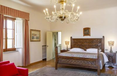 Historic Villa for sale Bagno a Ripoli, Tuscany, Bedroom