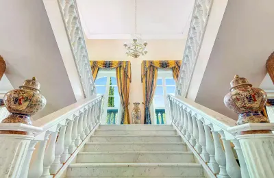 Historic villa for sale Saldina, Tuscany, Grand staircase