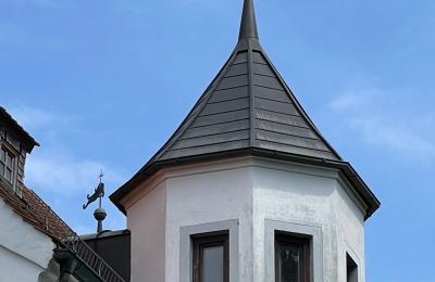 Castle for sale 84375 Kirchdorf am Inn, Hofmarkstraße 2, Bavaria, Blick auf Türmchen und Wetterfahnen