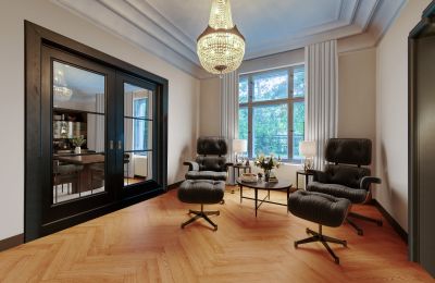 Historic villa for sale Berlin, Ernst-Ring-Straße 2, Library