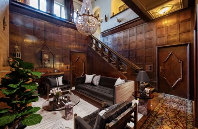 Historic villa for sale Berlin, Ernst-Ring-Straße 2, Kaminzimmer I Galerie 