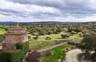Medieval castle for sale San Vicente de Alcántara, Extremadura, View