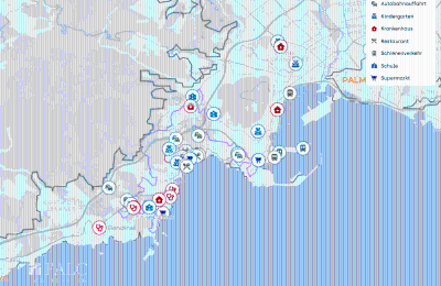 Historic villa for sale Mallorca, Serra de Tramuntana, Cas Català, Balearic Islands, Lageplan