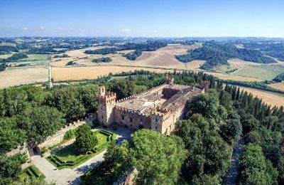 Medieval castle Castelfiorentino, Tuscany