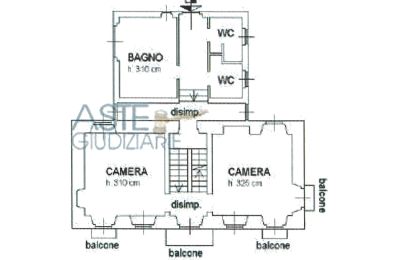 Property Oggebbio, Floor plan 2