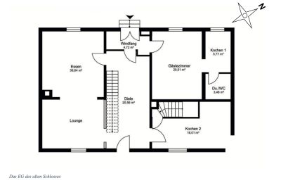 Property Hugstetten, Floor plan 1