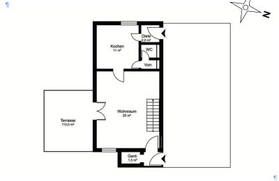 Property Hugstetten, Floor plan 3