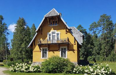 Historic properties, Hunting Lodge “Bergervilla” in Northern Latvia