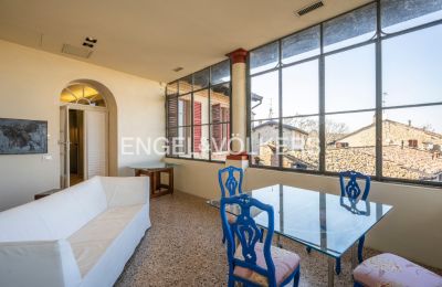 Historic villa for sale Piacenza, Via Sforza Caolzio, Emilia-Romagna, Porch