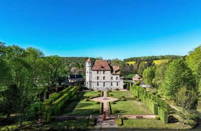 Medieval castle for sale 76000 Rouen, Normandy, Back view