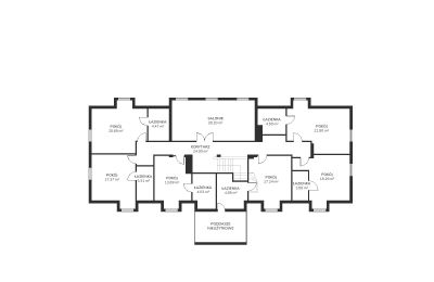 Property Strzegocin, Floor plan 2