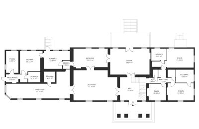 Property Strzegocin , Floor plan 1