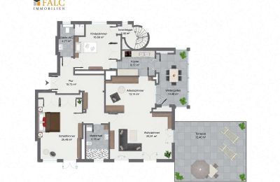 Property Charlottenburg-Wilmersdorf, Grunewald, Floor plan 1