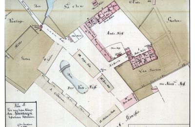 Medieval castle for sale 16259 Bad Freienwalde (Oder), Brandenburg, Lageplan von 1795