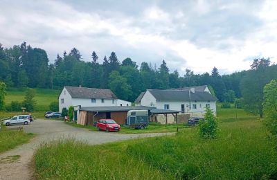 Historic property for sale 07907 Schleiz, Thuringia, Parkplatz vom Fluß gesehen