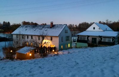Historic property for sale 07907 Schleiz, Thuringia, Winteridylle Terrasse