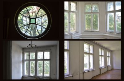 Period mansion for sale Koszalin, Marszałka Józefa Piłsudskiego 53, West Pomerania, wnętrza,okna,sale