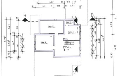 Period mansion for sale 26919 Brake (Unterweser), Lower Saxony, Grundriss Keller