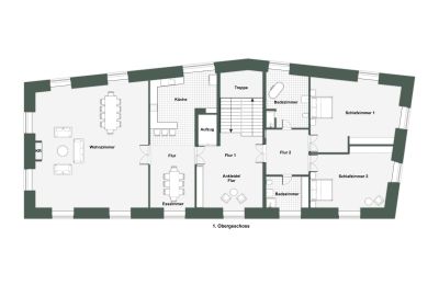 Castle for sale 32683 Barntrup, North Rhine-Westphalia, Grundriss - 1.OG