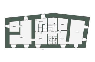 Castle for sale 32683 Barntrup, North Rhine-Westphalia, Grundriss - KG