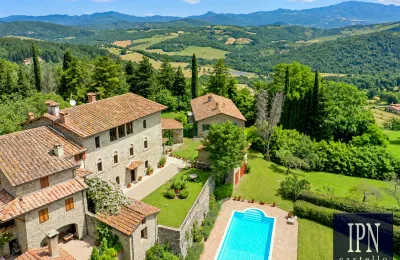 Manor house for sale Caprese Michelangelo, Tuscany, Image 3/39