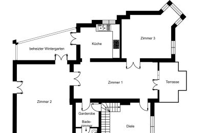 Period mansion for sale Berlin, , Hochparterre
