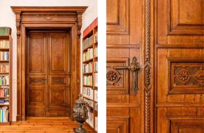 Period mansion for sale Berlin, , Details Bibliothek