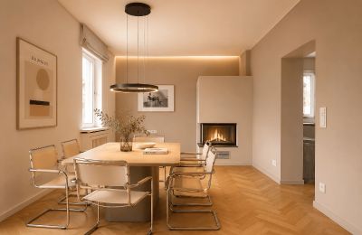 Period mansion for sale Berlin, , Esszimmer visualisiert