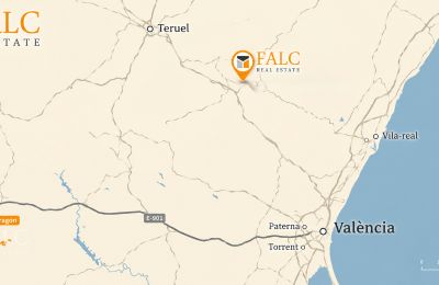 Historic property for sale San Agustín, Aragon, Site Plan