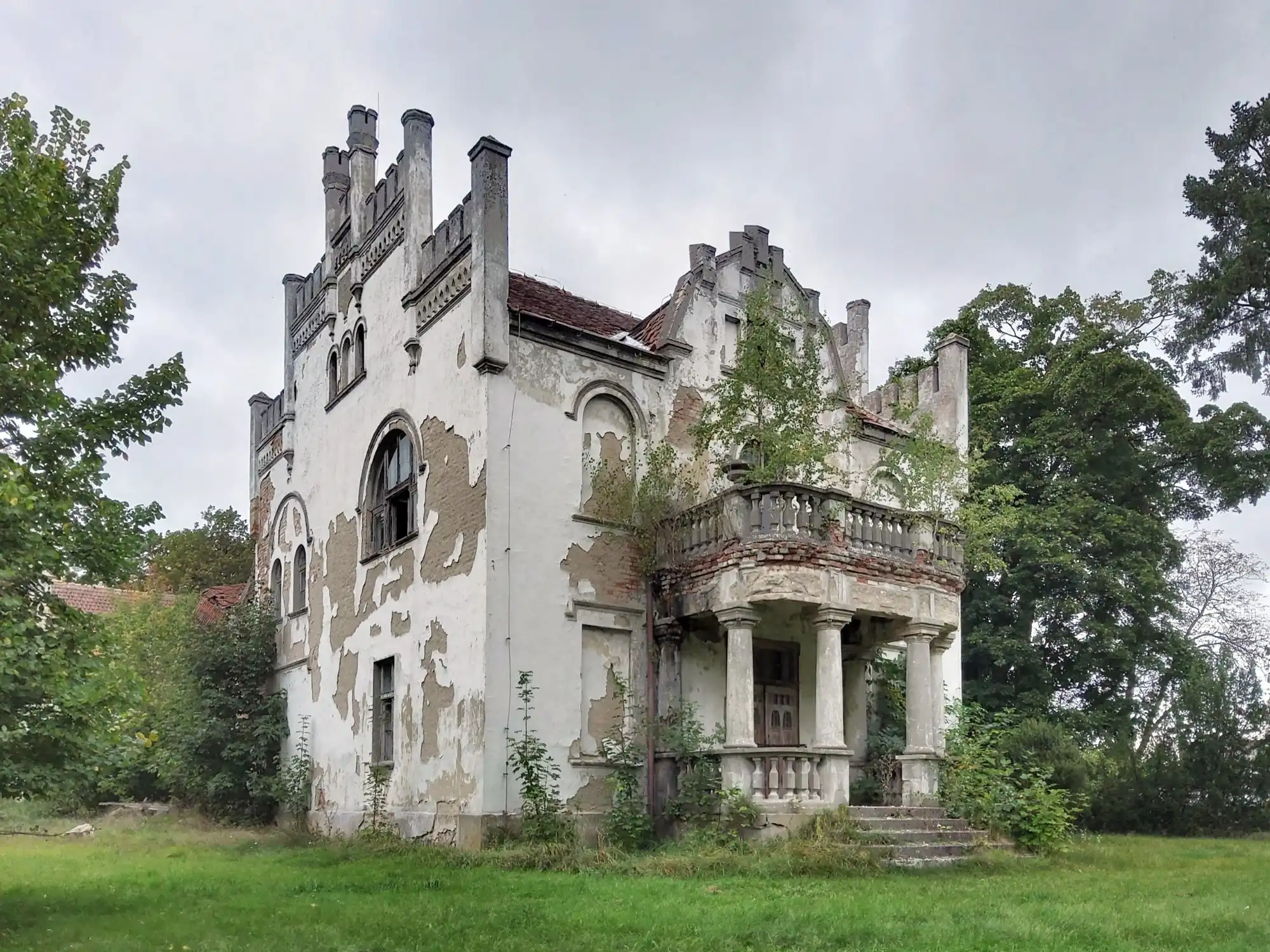Photos Manor estate in Piotrowo with park and outbuildings - Restoration property