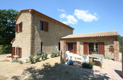 Country House for sale Montescudaio, Tuscany:  RIF 2185  Rustico und Terrasse