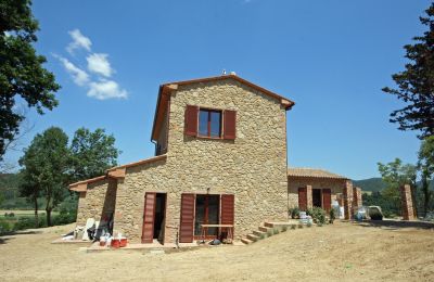 Country House for sale Montescudaio, Tuscany:  RIF 2185 Blick auf Gebäude