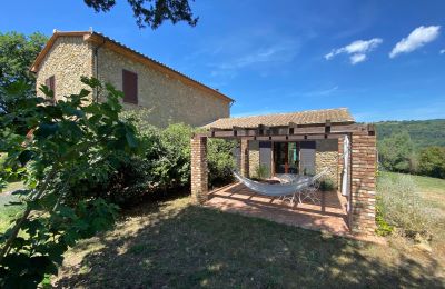 Country House for sale Montescudaio, Tuscany:  RIF 2185 Blick auf Terrasse